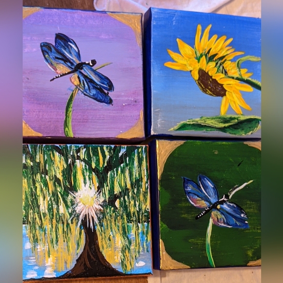 PLEASE READ Hand Painted Gift Box - Picture 7 of 16